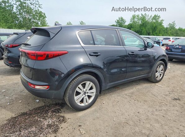 KNDPMCAC2J7365964 2018 KIA SPORTAGE Charcoal Rear right