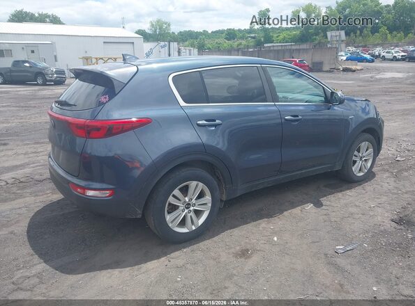 KNDPMCAC2J7449606 2018 KIA SPORTAGE Blue Tył prawy