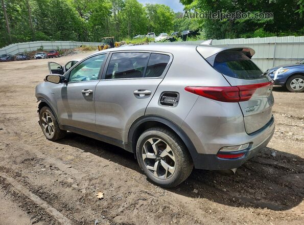 KNDPMCAC2L7632300 2020 KIA SPORTAGE Silver Հետևի ձախ