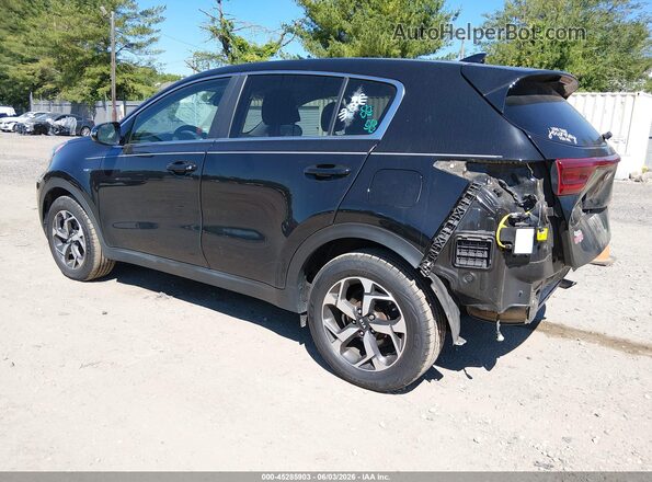 KNDPMCAC2L7671906 2020 KIA SPORTAGE Black Հետևի ձախ