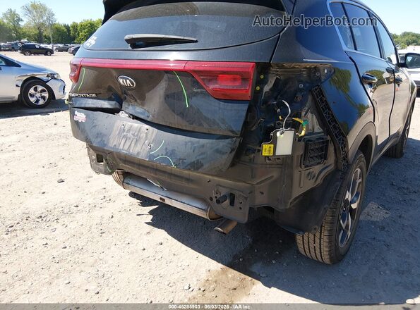KNDPMCAC2L7671906 2020 KIA SPORTAGE Black Դիմացի տեսք