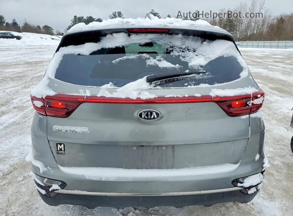 KNDPMCAC2L7748659 2020 KIA SPORTAGE Gray Вид ззаду