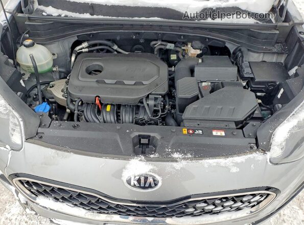 KNDPMCAC2L7748659 2020 KIA SPORTAGE Gray Вид підкапотного простору
