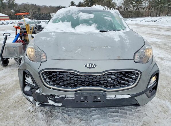 KNDPMCAC2L7748659 2020 KIA SPORTAGE Gray Вид спереду