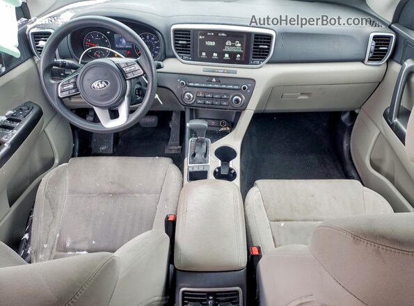 KNDPMCAC2L7748659 2020 KIA SPORTAGE Gray Вид панелі приладів