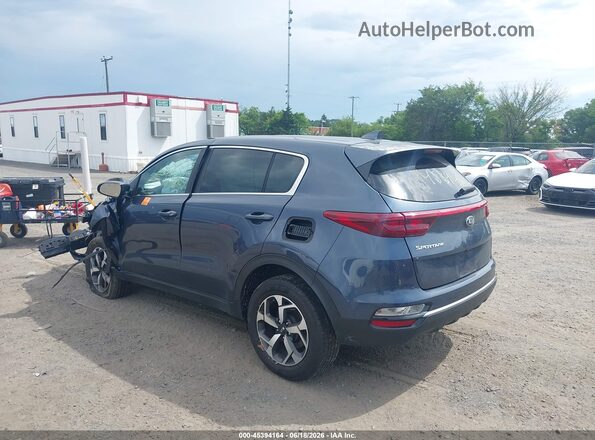 KNDPMCAC2L7810688 2020 KIA SPORTAGE Black Trasero izquierdo
