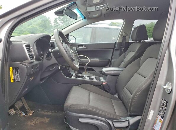 KNDPMCAC2L7838197 2020 KIA SPORTAGE Silver წინა სალონის ხედი