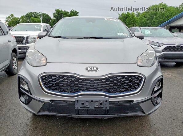 KNDPMCAC2L7838197 2020 KIA SPORTAGE Silver წინა ხედი