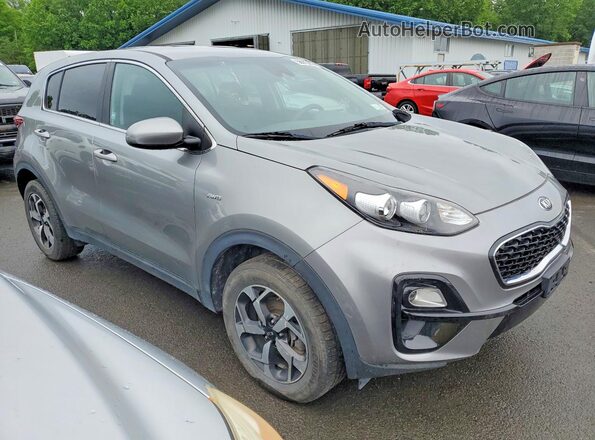 KNDPMCAC2L7838197 2020 KIA SPORTAGE Silver წინა მარჯვენა
