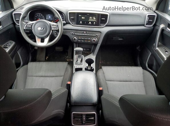 KNDPMCAC2L7838197 2020 KIA SPORTAGE Silver წინა პანელის ხედი
