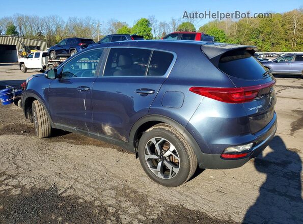 KNDPMCAC2M7881696 2021 KIA SPORTAGE Blue უკანა მარცხენა