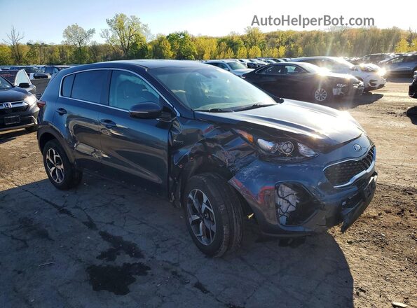 KNDPMCAC2M7881696 2021 KIA SPORTAGE Blue წინა მარჯვენა
