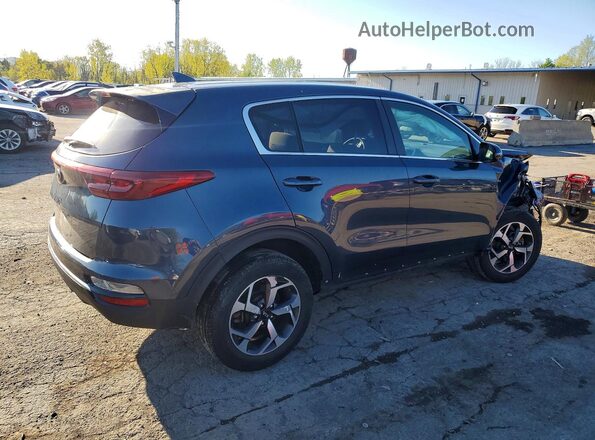 KNDPMCAC2M7881696 2021 KIA SPORTAGE Blue უკანა მარჯვენა