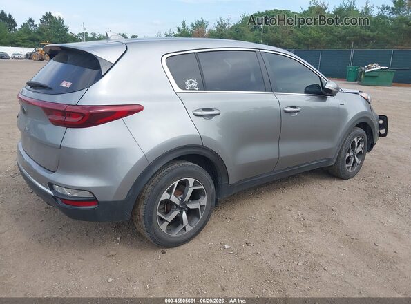 KNDPMCAC2M7919444 2021 KIA SPORTAGE Серый Задняя правая четверть