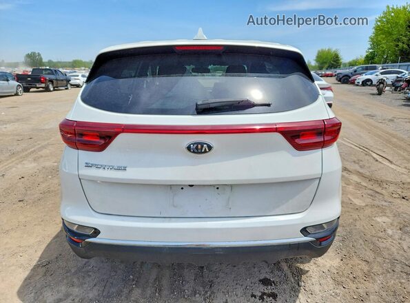 KNDPMCAC2M7940732 2021 KIA SPORTAGE White 