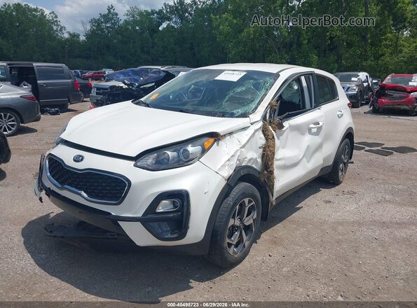 KNDPMCAC2N7007544 2022 KIA SPORTAGE White Vista tres cuartos delantera izquierda