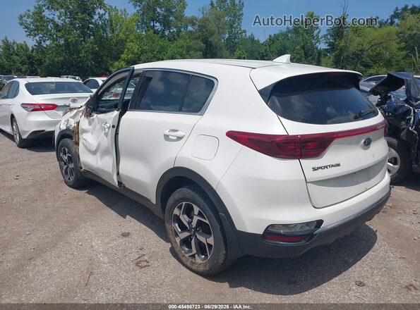 KNDPMCAC2N7007544 2022 KIA SPORTAGE White Trasero izquierdo