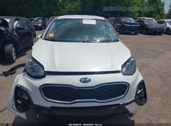 KNDPMCAC2N7007544 2022 KIA SPORTAGE White Vista del cuadro de instrumentos