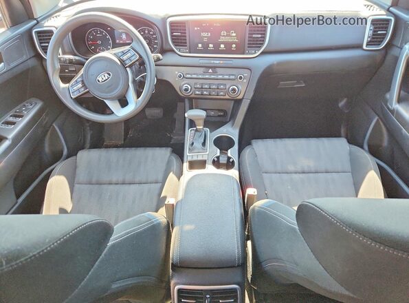 KNDPMCAC2N7979323 2022 KIA SPORTAGE Red Widok deski rozdzielczej