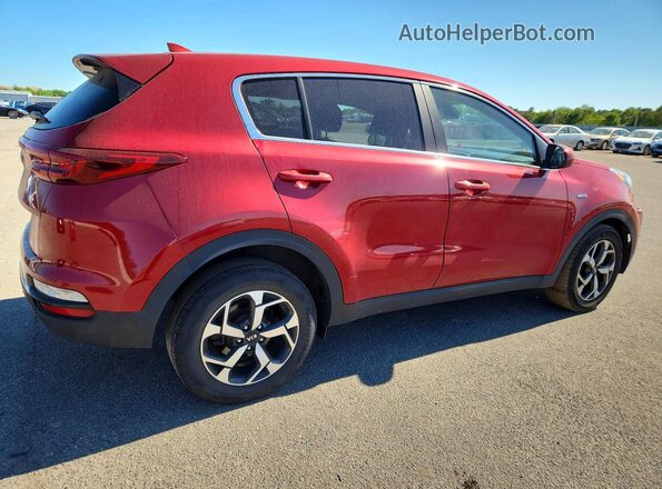 KNDPMCAC2N7979323 2022 KIA SPORTAGE Red Tył prawy