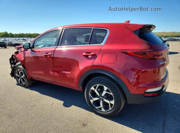 KNDPMCAC2N7979323 2022 KIA SPORTAGE Red Tył lewy