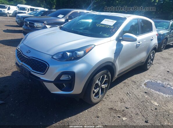 KNDPMCAC2N7983629 2022 KIA SPORTAGE Silver Vista tres cuartos delantera izquierda