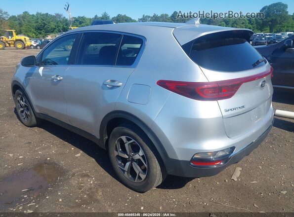 KNDPMCAC2N7983629 2022 KIA SPORTAGE Silver Trasero izquierdo