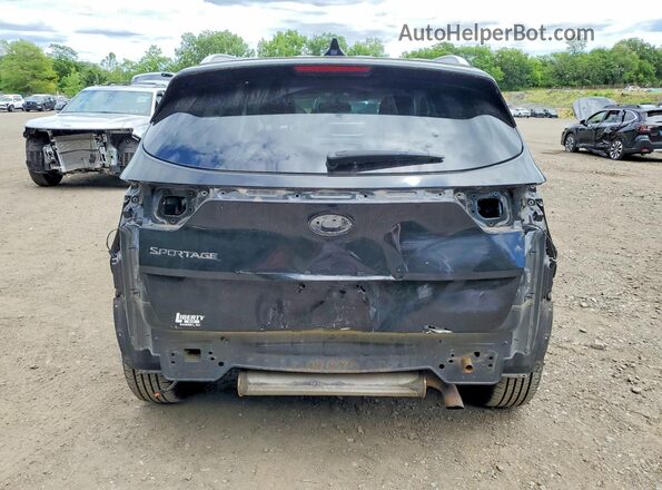 KNDPMCAC3H7103218 2017 KIA SPORTAGE Black Widok z tyłu