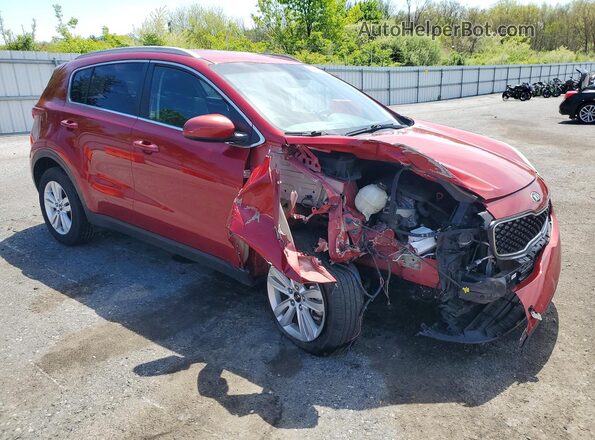 KNDPMCAC3J7391523 2018 KIA SPORTAGE Red 
