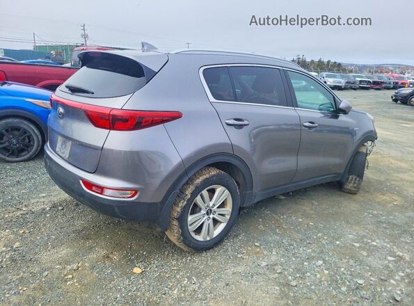 KNDPMCAC3J7417036 2018 KIA SPORTAGE Silver უკანა მარჯვენა
