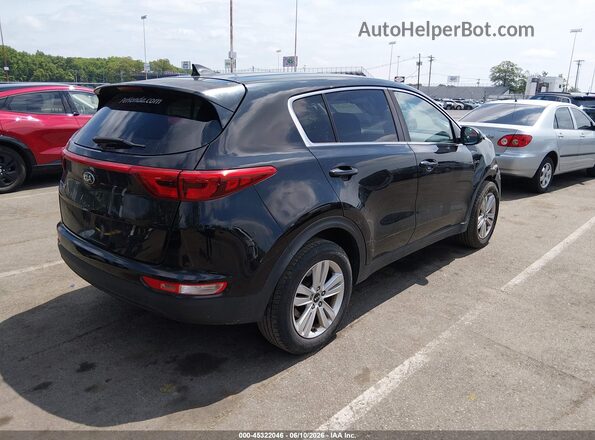 KNDPMCAC3K7495298 2019 KIA SPORTAGE Черный Задняя правая четверть