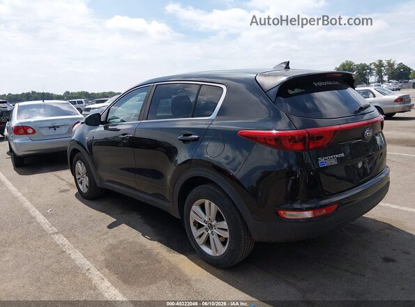 KNDPMCAC3K7495298 2019 KIA SPORTAGE Черный Задняя левая четверть