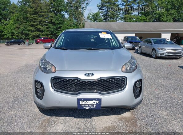 KNDPMCAC3K7573630 2019 KIA SPORTAGE Gray ხელსაწყოთა პანელის ხედი