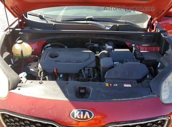 KNDPMCAC3K7574762 2019 KIA SPORTAGE Burgundy Rear interior view