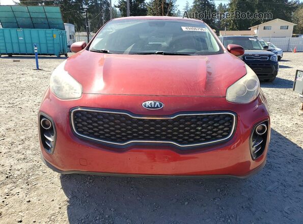 KNDPMCAC3K7574762 2019 KIA SPORTAGE Burgundy Front view
