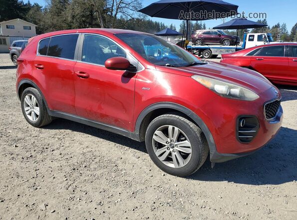 KNDPMCAC3K7574762 2019 KIA SPORTAGE Burgundy Front right