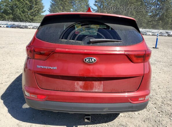 KNDPMCAC3K7574762 2019 KIA SPORTAGE Burgundy Rear view