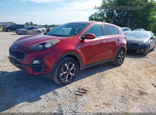 KNDPMCAC3L7814975 2020 KIA SPORTAGE Red Vista tres cuartos delantera izquierda