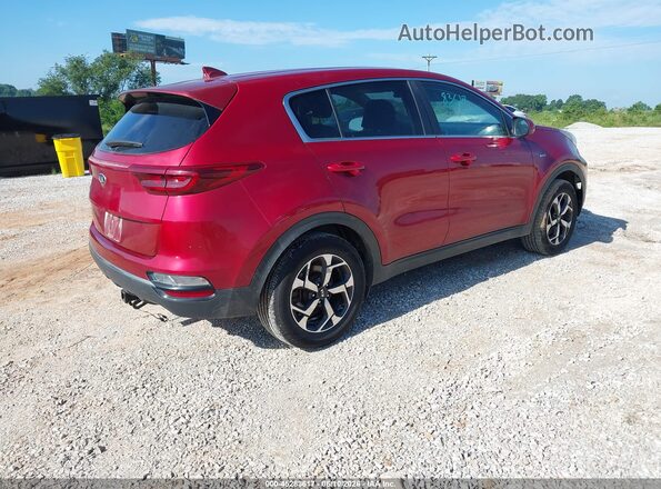 KNDPMCAC3L7814975 2020 KIA SPORTAGE Red Trasero derecho