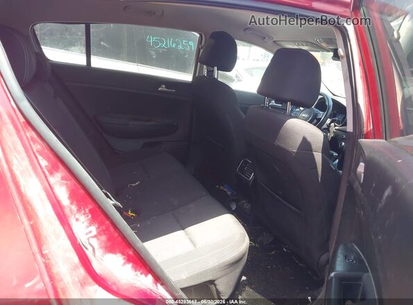 KNDPMCAC3L7814975 2020 KIA SPORTAGE Red Vista de la etiqueta del VIN