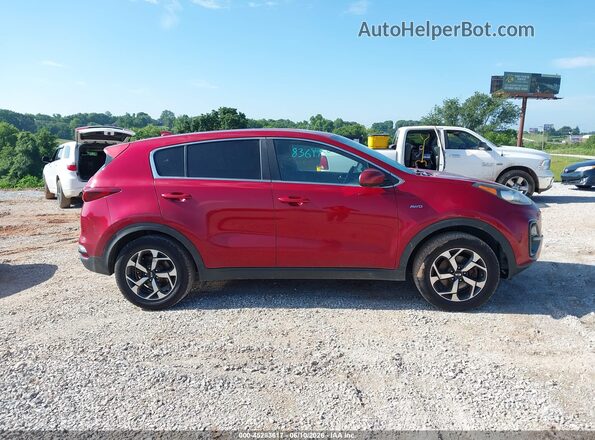 KNDPMCAC3L7814975 2020 KIA SPORTAGE Red Vista interior trasera