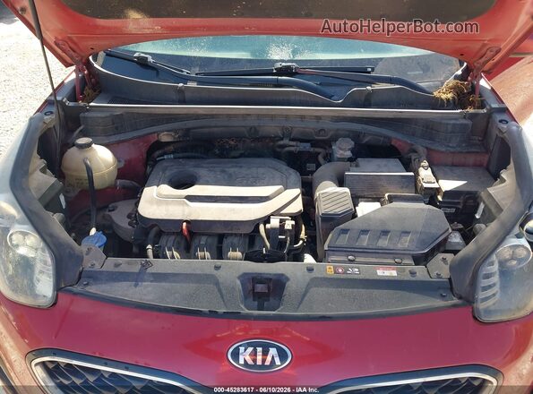 KNDPMCAC3L7814975 2020 KIA SPORTAGE Red Vista trasera