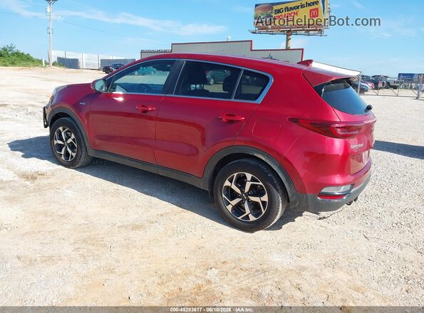 KNDPMCAC3L7814975 2020 KIA SPORTAGE Red Trasero izquierdo