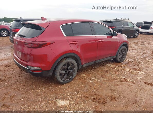 KNDPMCAC3N7001834 2022 KIA SPORTAGE Red Tył prawy