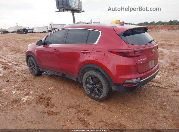 KNDPMCAC3N7001834 2022 KIA SPORTAGE Red Tył lewy