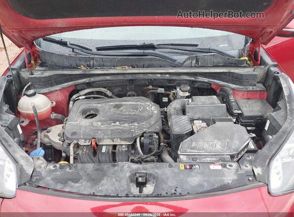 KNDPMCAC3N7001834 2022 KIA SPORTAGE Red Widok z tyłu