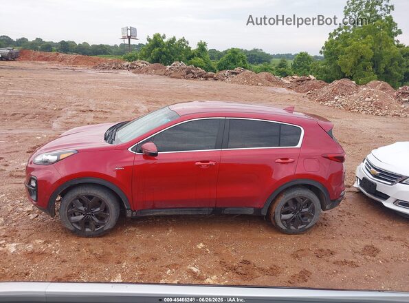 KNDPMCAC3N7001834 2022 KIA SPORTAGE Red Widok wnętrza 360 stopni