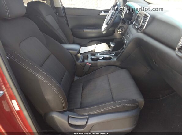 KNDPMCAC4H7079124 2017 KIA SPORTAGE Red Vista interior delantera