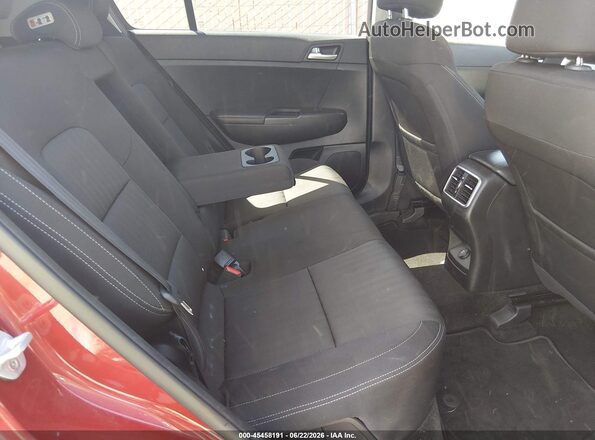 KNDPMCAC4H7079124 2017 KIA SPORTAGE Red Vista de la etiqueta del VIN