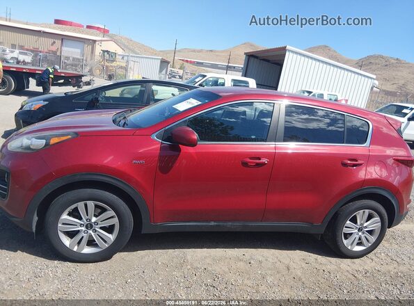 KNDPMCAC4H7079124 2017 KIA SPORTAGE Red Vista interior de 360 grados